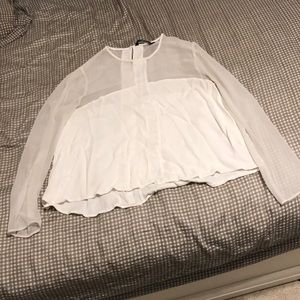 Zara Woman White Blouse